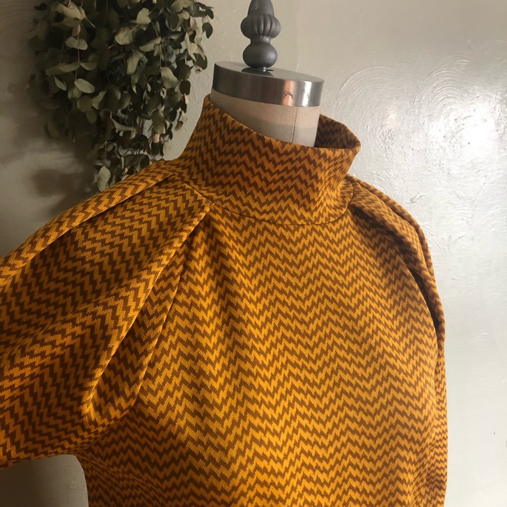 70’s style knit turtleneck